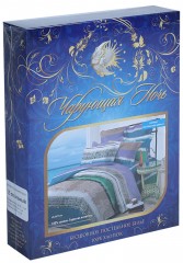 Комплект постельного белья «Чарующая ночь» (арт. jk968, 1,5-спальный, поплин, 2 наволочки 50х70) - Фото 1