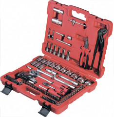 Набор слесарно-монтажный с квадратом 1/4", 1/2", 5/16" - Фото 1