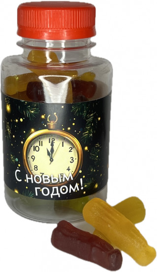 Мармелад в баночке «Часы»