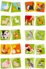 Набор пазлов «Домашние животные: где чей малыш?» - Фото 2