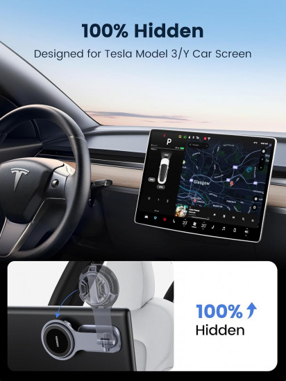 Автомобильный держатель для телефона магнитный Ugreen CD380