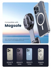 Автомобильный держатель для телефона магнитный CD380 - Фото 3