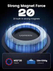 Автомобильный держатель для телефона магнитный CD380 - Фото 7