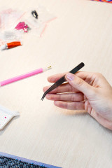 Мозаика алмазная «Кот в сакуре» - Фото 6