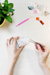 Мозаика алмазная «Кот в сакуре» - Фото 9