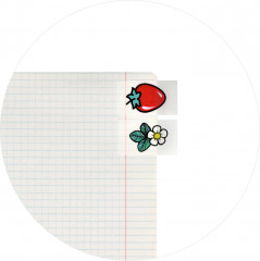 Набор стикеров-закладок «Клубника» - Фото 2