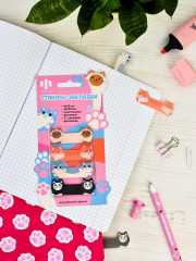 Набор стикеров-закладок «Коты» - Фото 3