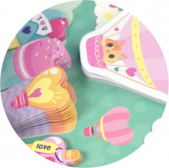 Набор из стикеров для заметок и стикеров-закладок «Воздушный шар» - Фото 3