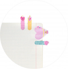 Набор из стикеров для заметок и стикеров-закладок «Воздушный шар» - Фото 4