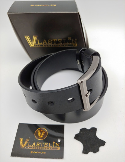 Ремень мужской «Leather Black Elit Premium»