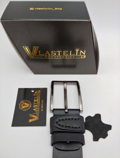 Ремень мужской «Leather Black Elit Premium»