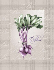 Комплект полотенец кухонных «Овощная корзинка» - Фото 3