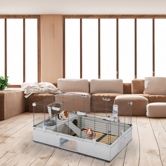 Клетка для кроликов и морских свинок модульная с аксессуарами «Modular 2»