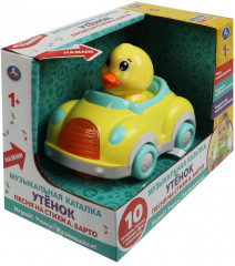 Каталка музыкальная «Утёнок» - Фото 4