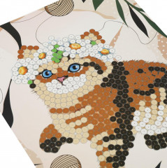 Картина из пайеток «Котёнок» - Фото 2