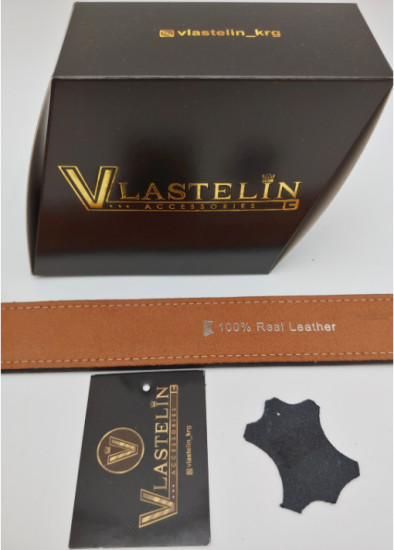Ремень мужской «Italy Leather Black+Grey Belt»