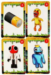 Игра карточная 5 в 1 «Мемо. Яркие друзья» - Фото 4