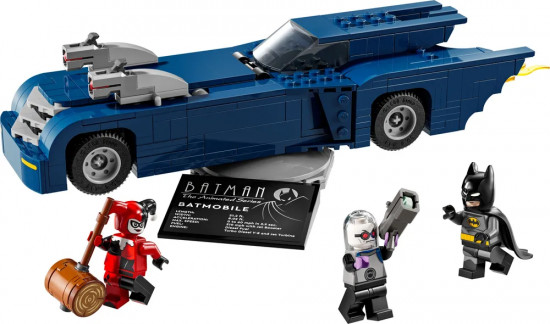 Конструктор LEGO® 76274 Бэтмен на Бэтмобиле против Харли Квинн и Мистера Фриз