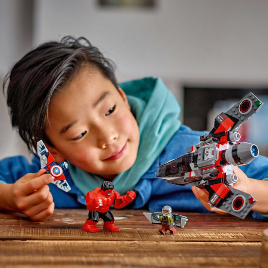 Конструктор LEGO® 76292 Капитан Америка против Красного Халка
