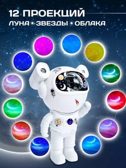 Ночник-проектор «Космонавт»