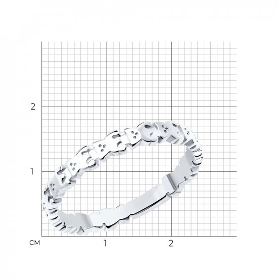 Кольцо из серебра