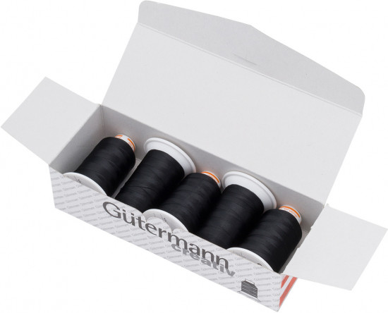 Нить для уличных тканей «Outdoor 40», цвет № 1000 черный