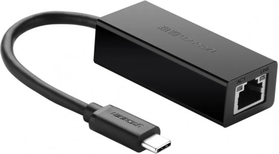 Конвертер Ugreen USB 3.1(m) Type C на LAN RJ-45