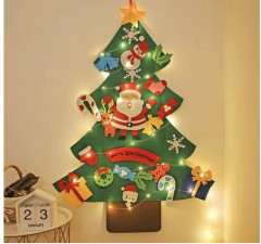 Новогодняя елка из фетра - Фото 9