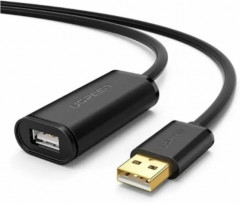 Кабель USB(m) — USB(f) удлинитель USB 2.0, 20m US121 (10324) - Фото 2