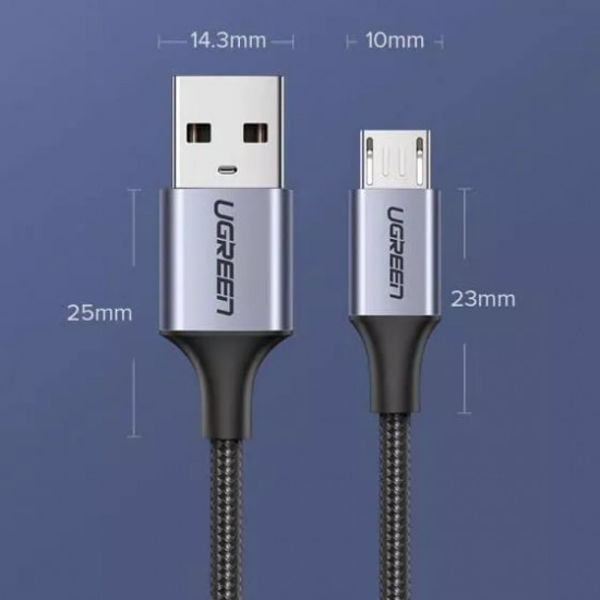 Кабель Ugreen USB 2.0 — micro USB