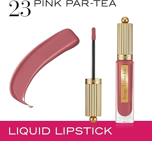 Помада для губ жидкая матовая «Rouge Velvet ink», тон 23 Pink Par-tea