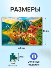 Набор пазлов «Европейские виды» - Фото 3