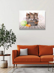 Пазл «Три голубоглазых котёнка» - Фото 3