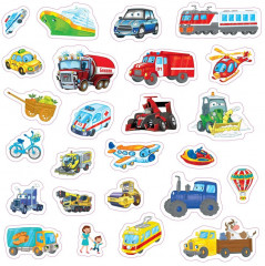 Полезные машины. Книга с липучками - Фото 4