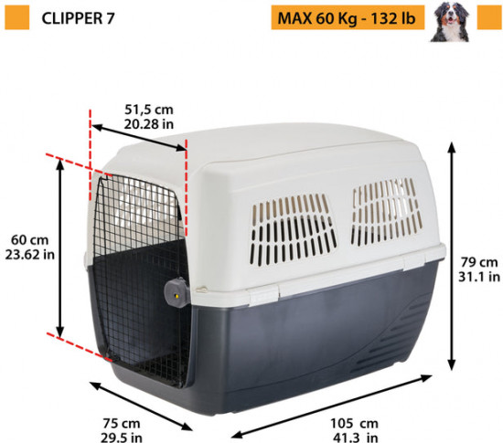 Переноска для животных «Clipper Plus 7»