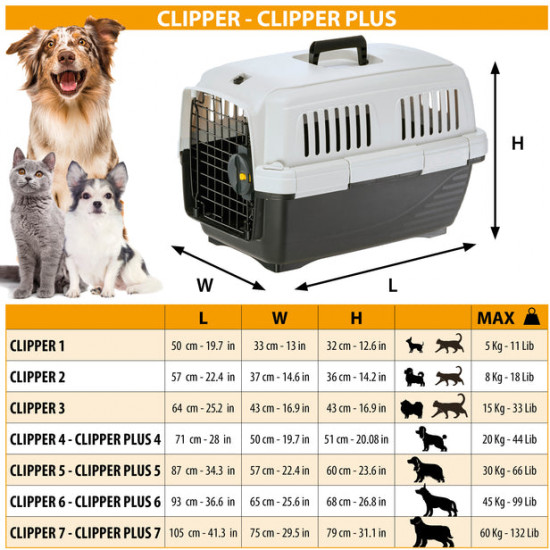 Переноска для животных «Clipper Plus 7»