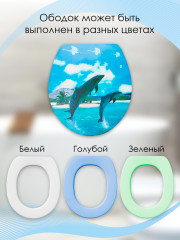 Сиденье для унитаза «Дельфин» - Фото 5