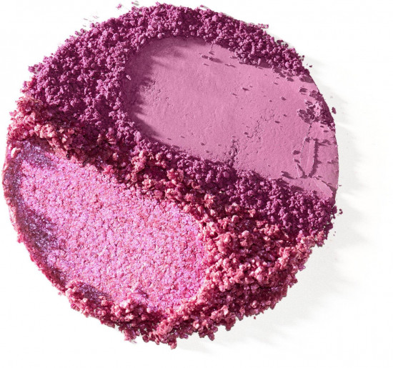 Тени для век двойные «Soft touch duo eyeshadow», оттенок 02 Berry Crush