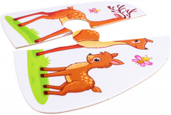 Пазл-половинки «Мамы и детки» - Фото 1