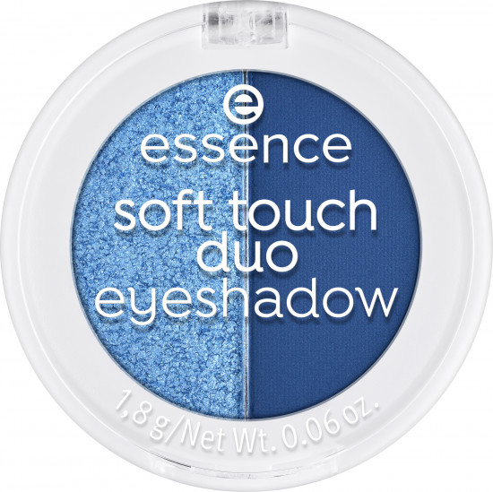 Тени для век двойные «Soft touch duo eyeshadow», оттенок 03 Icy Girl
