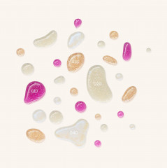 Покрытие для ногтей топовое «Cosmic Gold Effect Top Coat», оттенок 030 Celestial Light - Фото 3