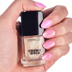 Покрытие для ногтей топовое «Cosmic Gold Effect Top Coat», оттенок 030 Celestial Light - Фото 6