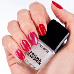 Покрытие для ногтей топовое «Catrice Prisma Illusion Effect Top Coat», оттенок 040 Galactic Dust - Фото 6