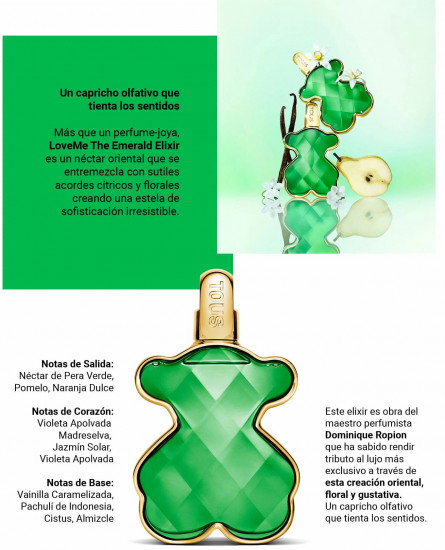 Парфюмированная вода «Love Me The Emerald Elixir»
