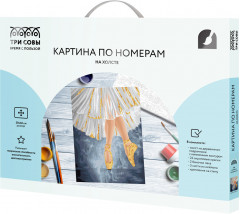 Картина по номерам «Золотые пуанты» - Фото 1