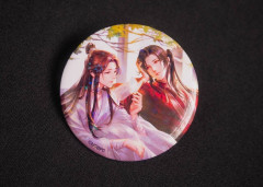 Значок «Благословение небожителей. Бабочка. Круг» - Фото 2