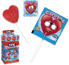 Леденец Смайл-сердце со вкусом клубники - Фото 1