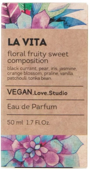 Парфюмированная вода «Vegan Love Studio La Vita»