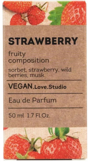 Парфюмированная вода «Vegan Love Studio Strawberry»