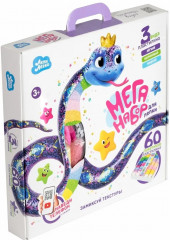 Набор пластилина «Мегалепка. Змея» - Фото 1